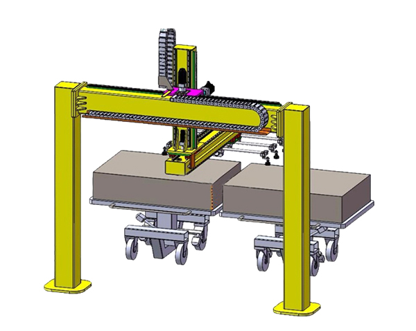 雙立柱碼垛機械手